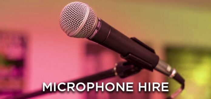 What Are the Types of Microphone Hire?