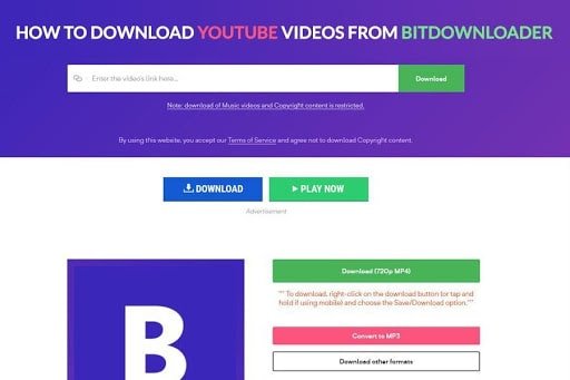 Want to Download YouTube Videos? Bitdownloader is Here for You!