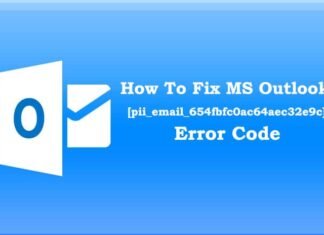 HOW TO FIX MS OUTLOOK [PII_EMAIL_654FBFC0AC64AEC32E9C] ERROR CODE