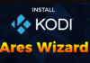 Install Kodi 17.1 Ares Wizard & get Pin using http://bit.ly/build_pin